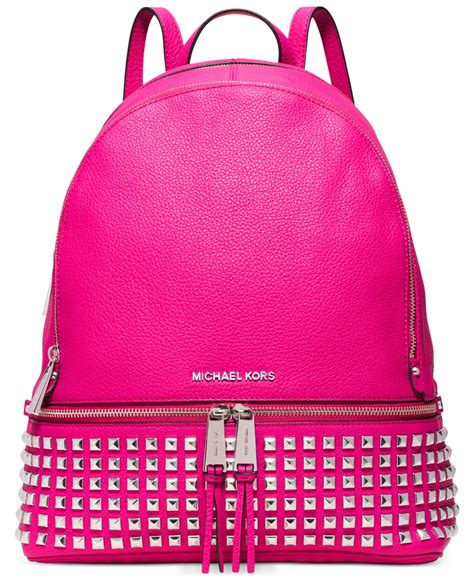 michael kors backpack rosa|michael kors large pink bag.